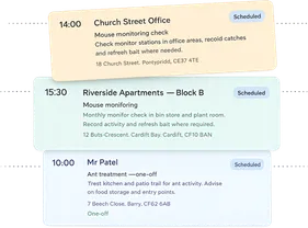 Visits & On-Site Reporting